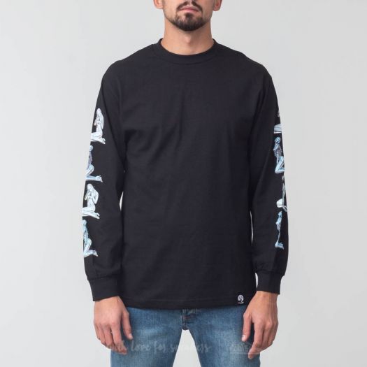 T-shirts HUF x Sorayama Longsleeves Tee Black | Footshop