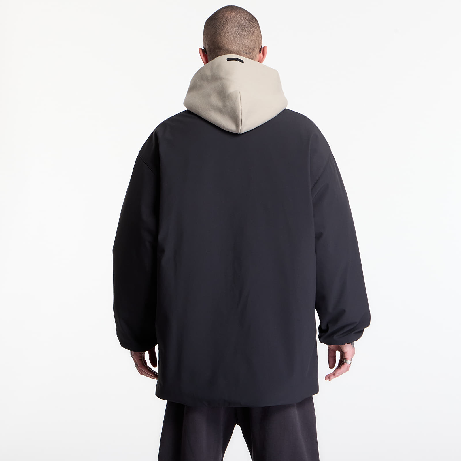 Bundy Fear of God Essentials Signature Filled Barn Jacket Vintage Black