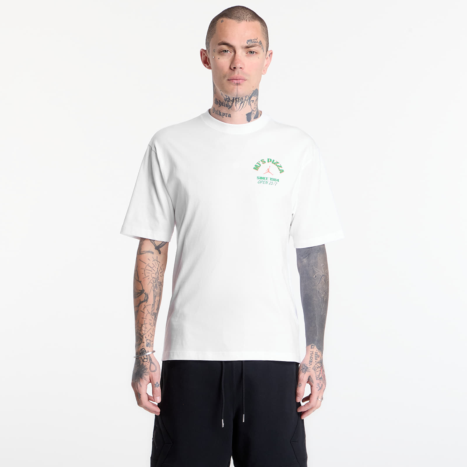 Trička Jordan Men's Graphic T-Shirt White/ Infrared 23