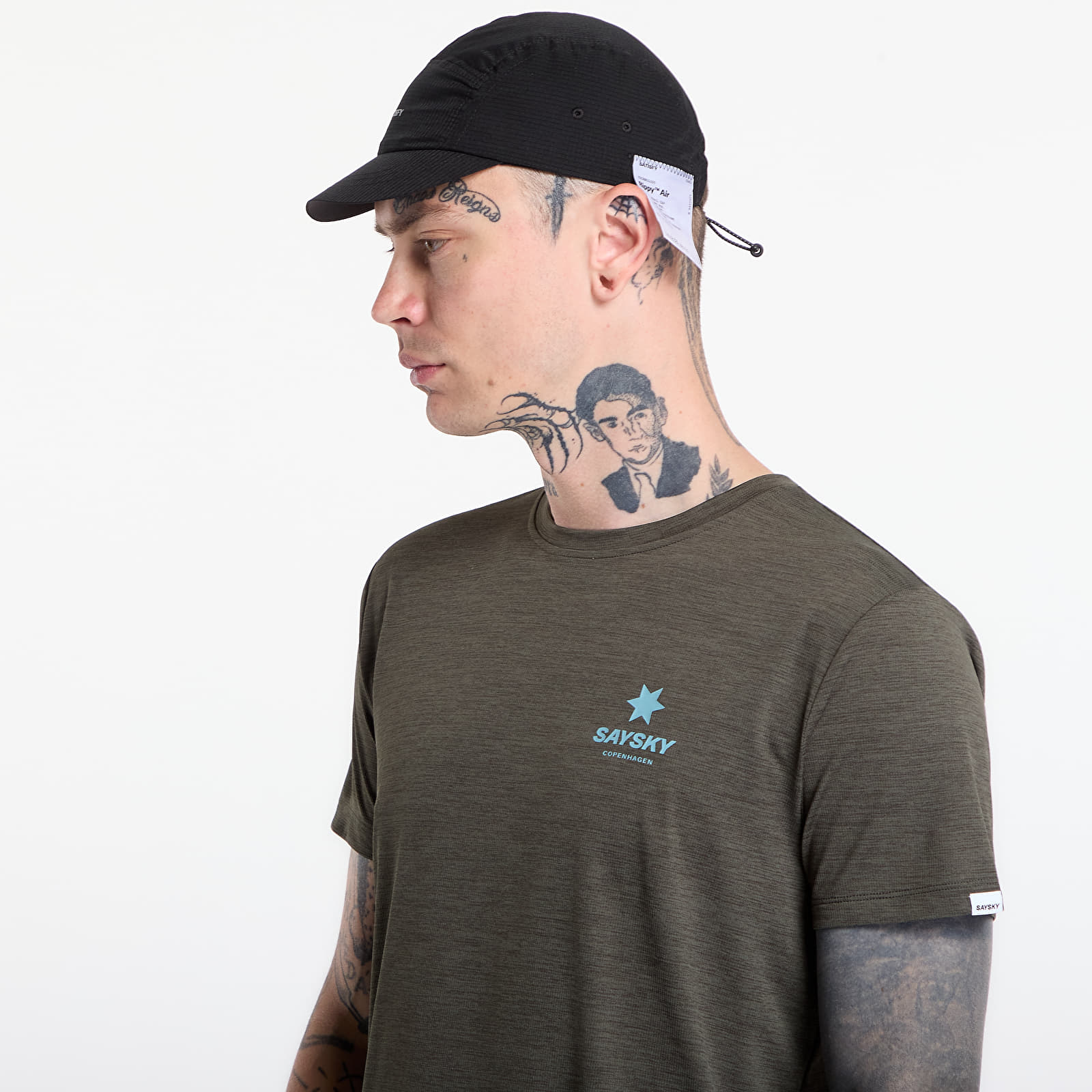 Pánská trička SAYSKY Statement Combat Pro T-shirt Green