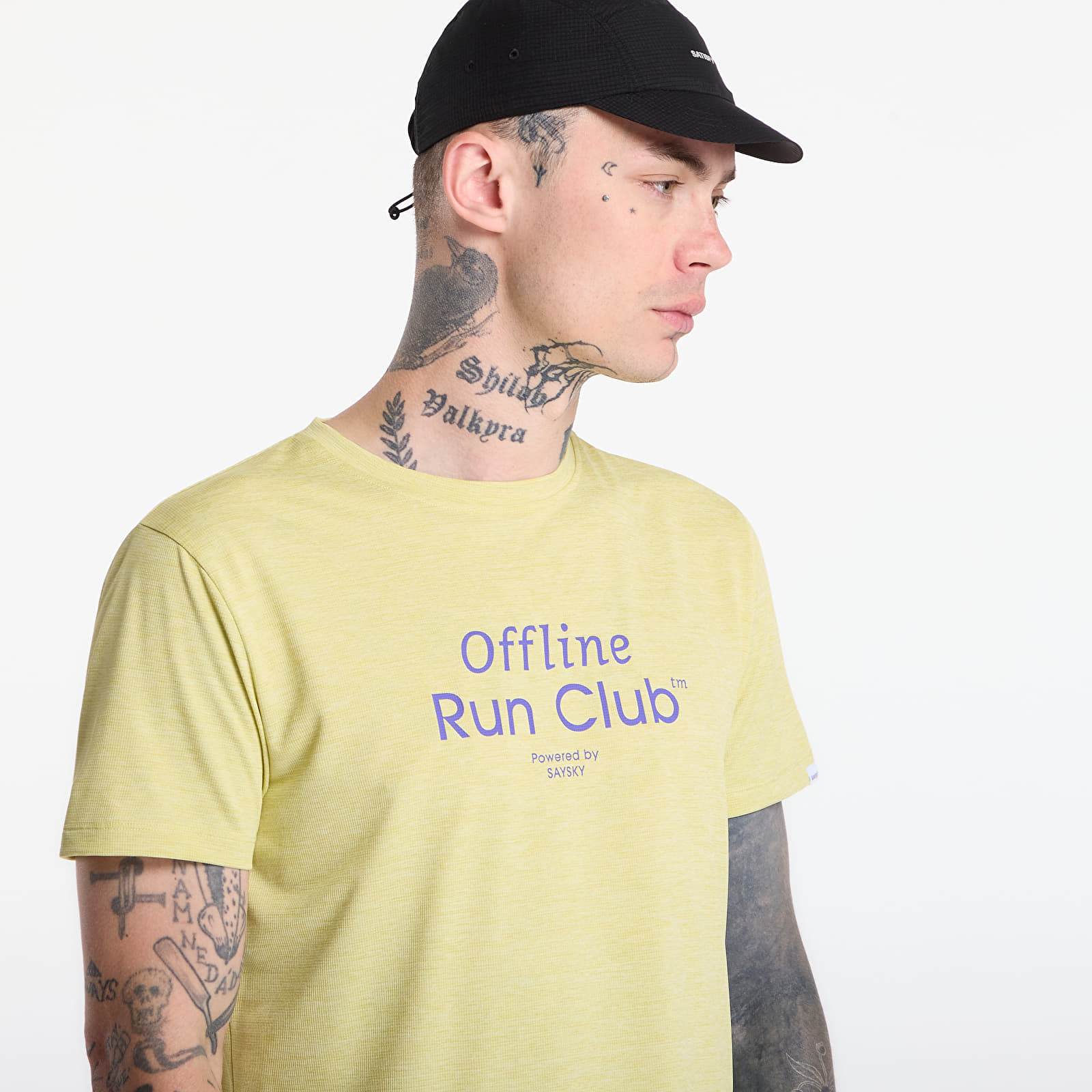 Pánská trička SAYSKY Statement Combat Pro T-shirt Yellow