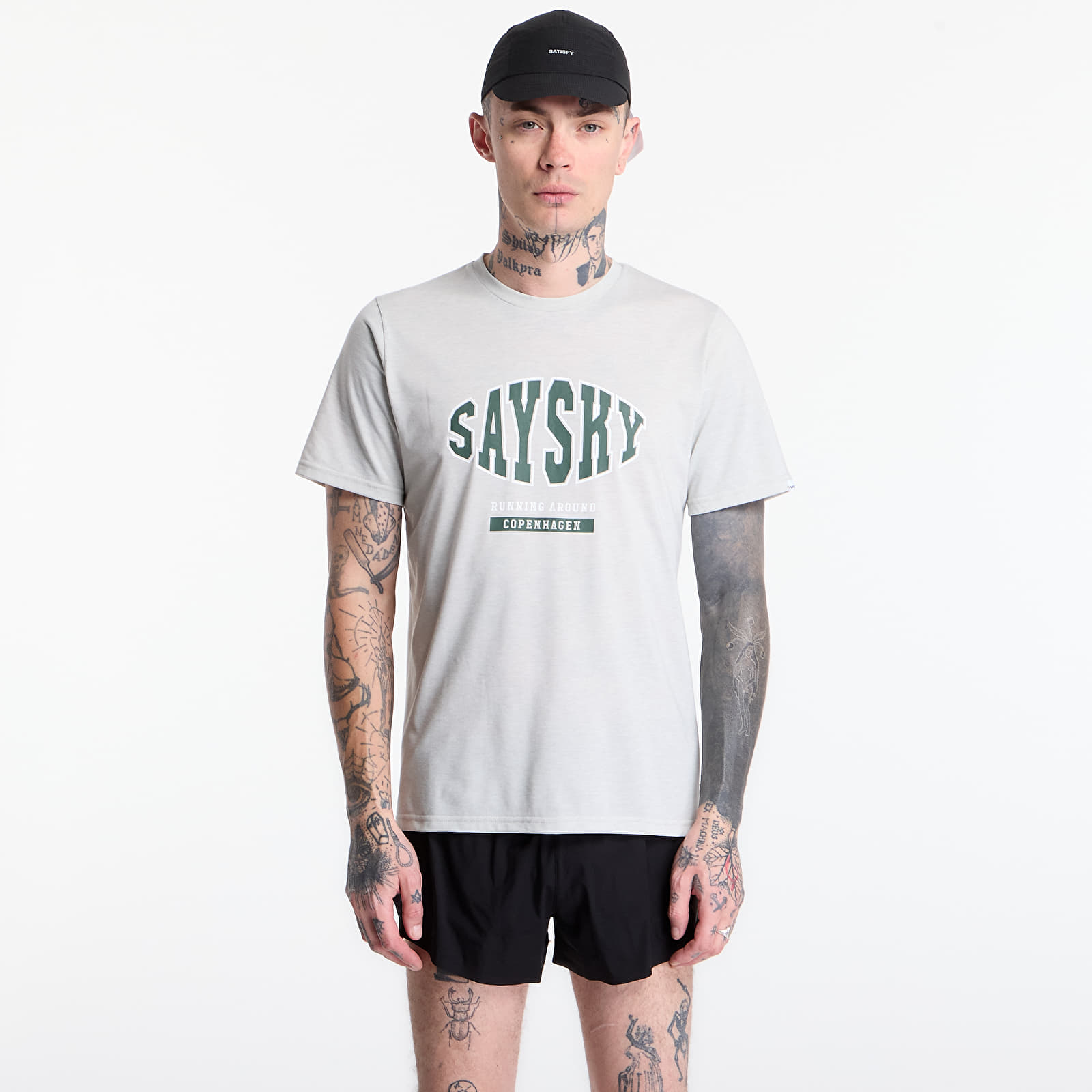 Pánská trička SAYSKY Statement Motion T-shirt Grey