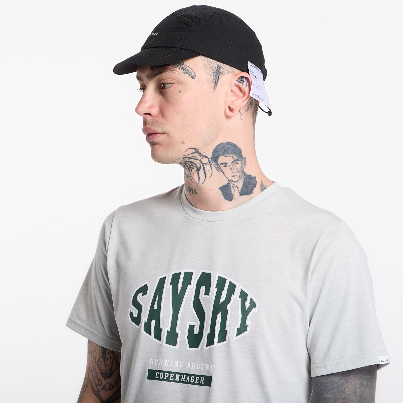 Pánská trička SAYSKY Statement Motion T-shirt Grey