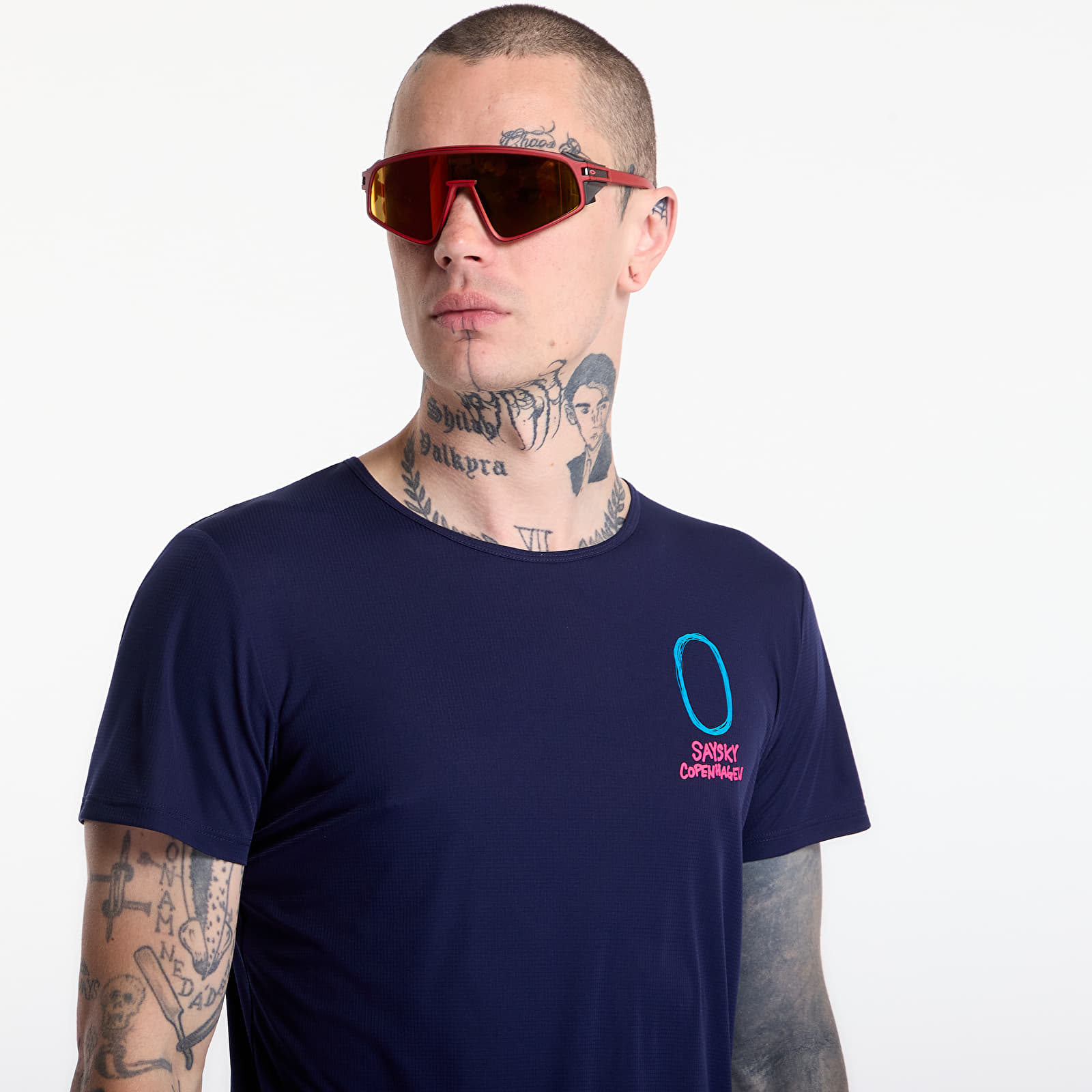 Pánská trička SAYSKY Statement Flow T-Shirt Blue