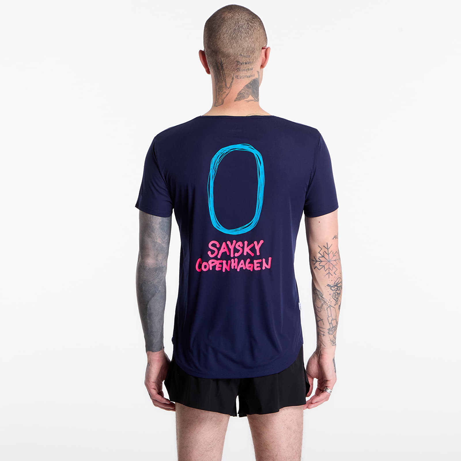 Pánská trička SAYSKY Statement Flow T-Shirt Blue