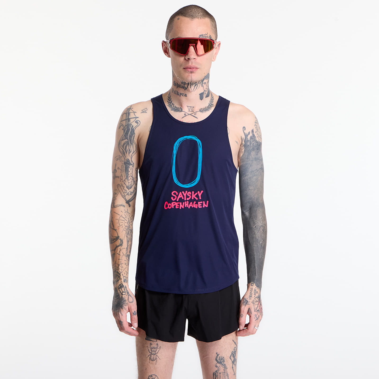 Pánská tílka SAYSKY Statement Flow Singlet Blue