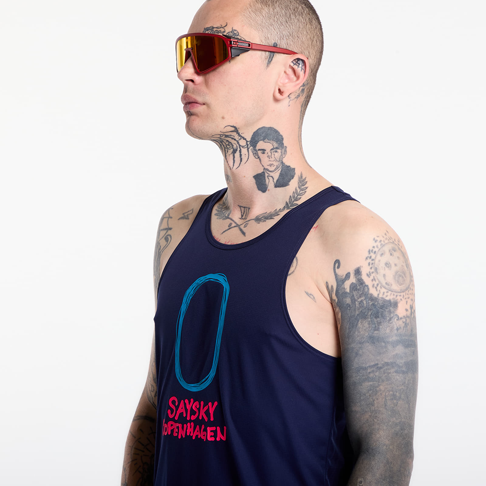 Pánská tílka SAYSKY Statement Flow Singlet Blue