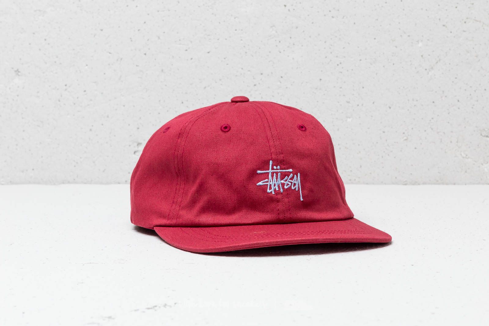 Caps St ssy Stock Low Pro Cap Red Footshop