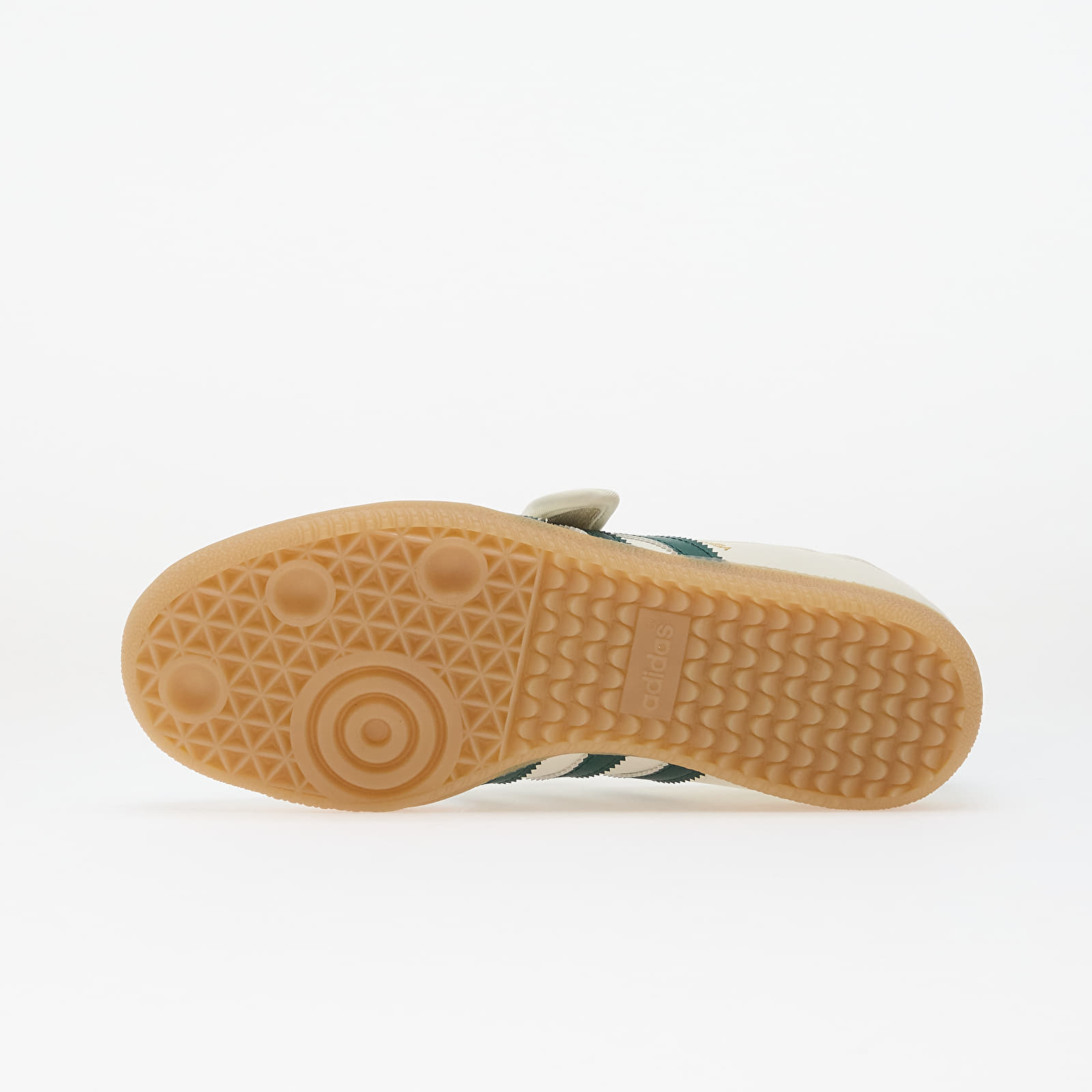 Skor för kvinnor adidas Samba Jane W Off White/ Collegiate Green/ Gold Metallic