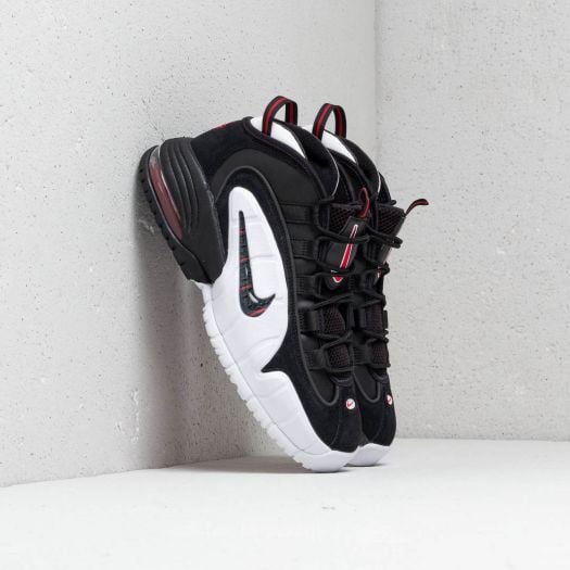 Air max penny cheap black and white