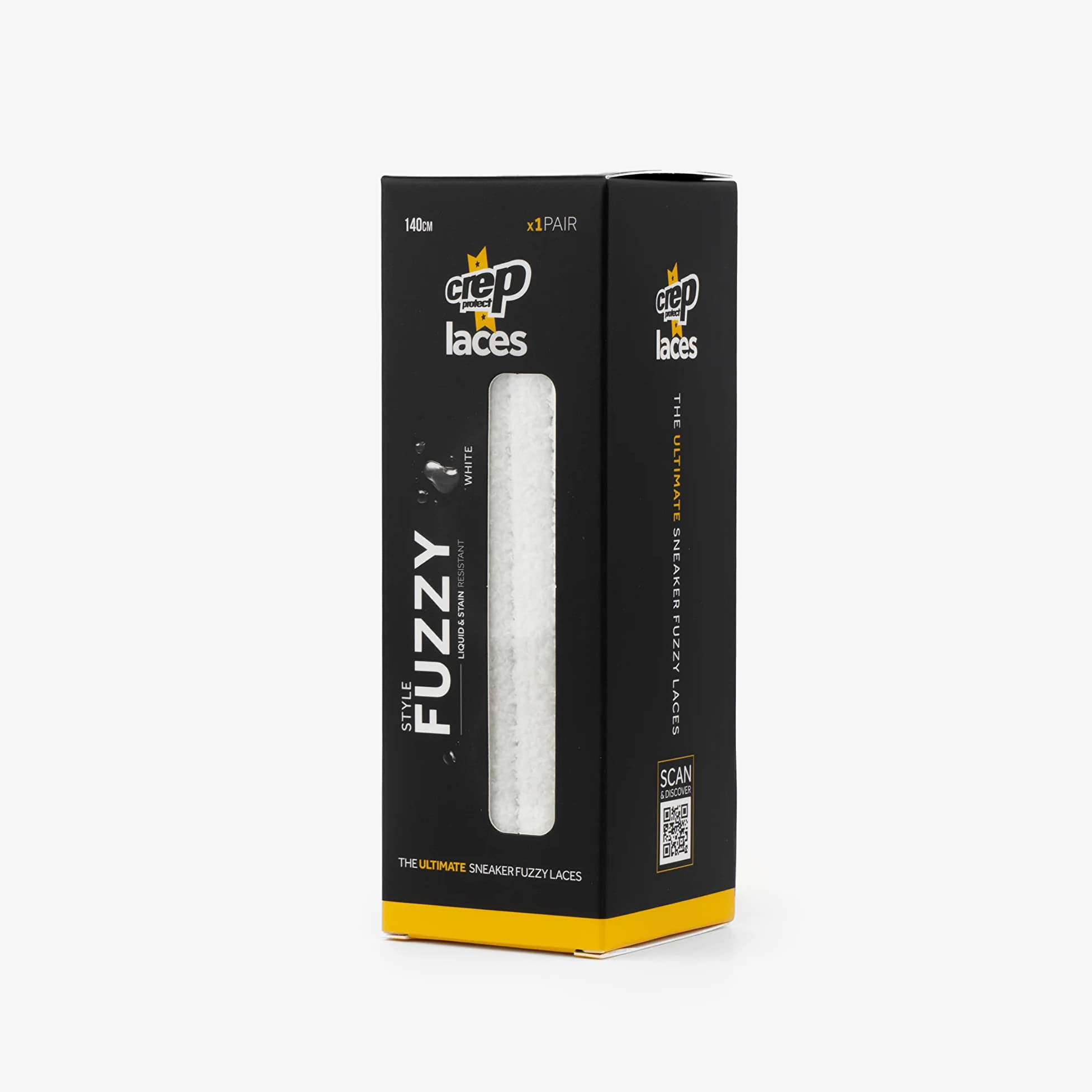 Sneakers Crep Laces White Fuzzy