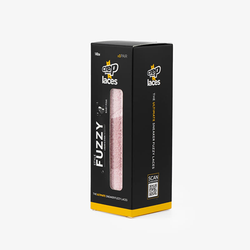 Crep Laces Pink Fuzzy