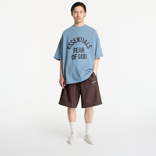 Fear of God Essentials Campus 90'S Short Sleeve Tee Faded Coastal
