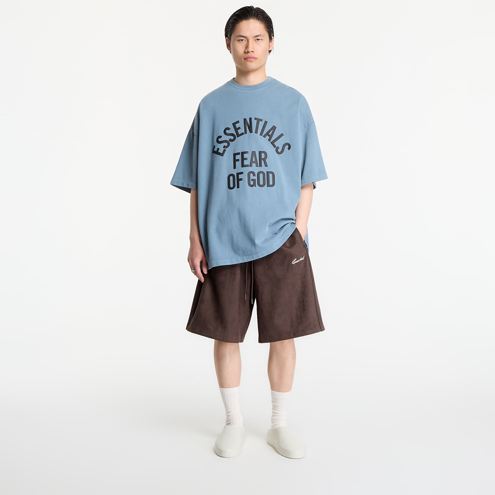T-shirts Fear of God Essentials Campus 90'S Short Sleeve Tee Faded Coastal