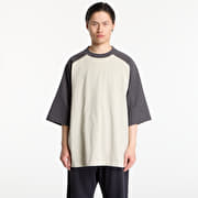 Fear of God Essentials Signature Baseball Tee Heather Stone/ Iron Grey