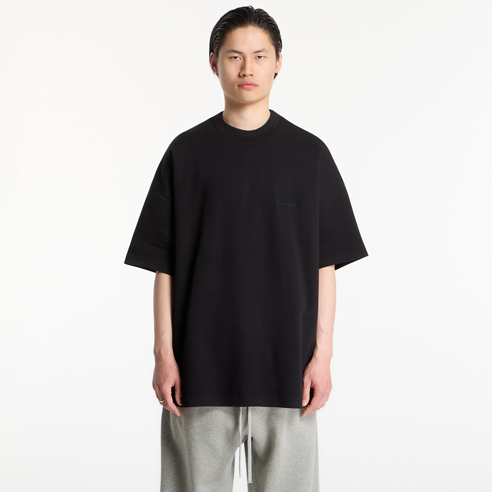 T-shirts Fear of God Essentials Signature 90'S Short Sleeve Tee Vintage Black
