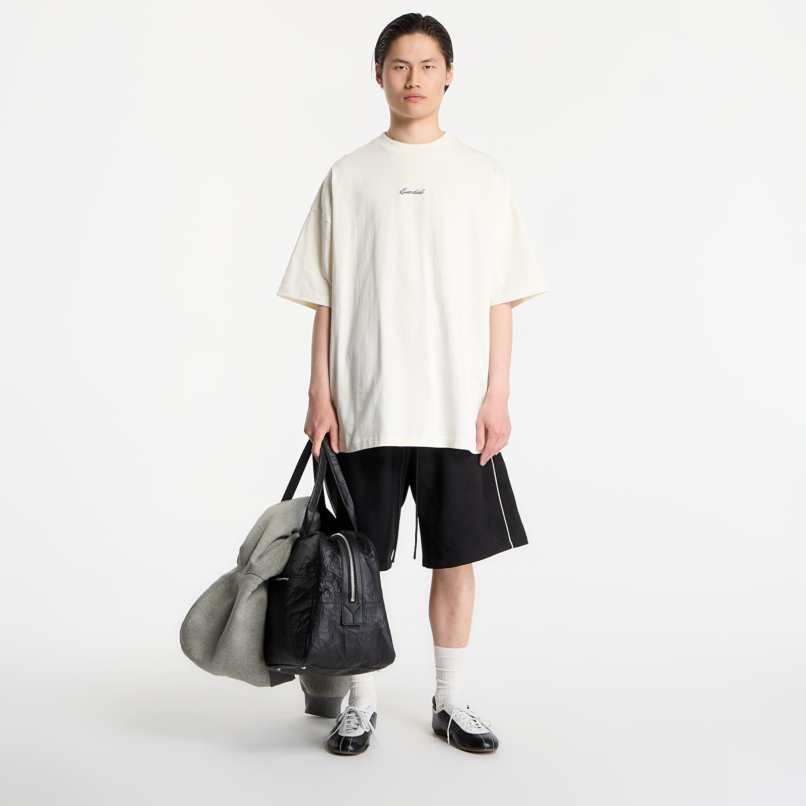 T-shirts Fear of God Essentials Signature 90'S Short Sleeve Tee Ivory