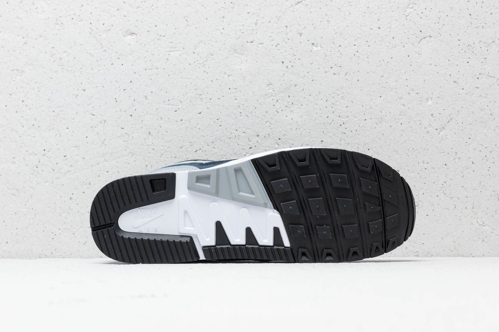 Herren Sneaker und Schuhe Nike Air Span II Thunder Blue/ Wolf Grey-White