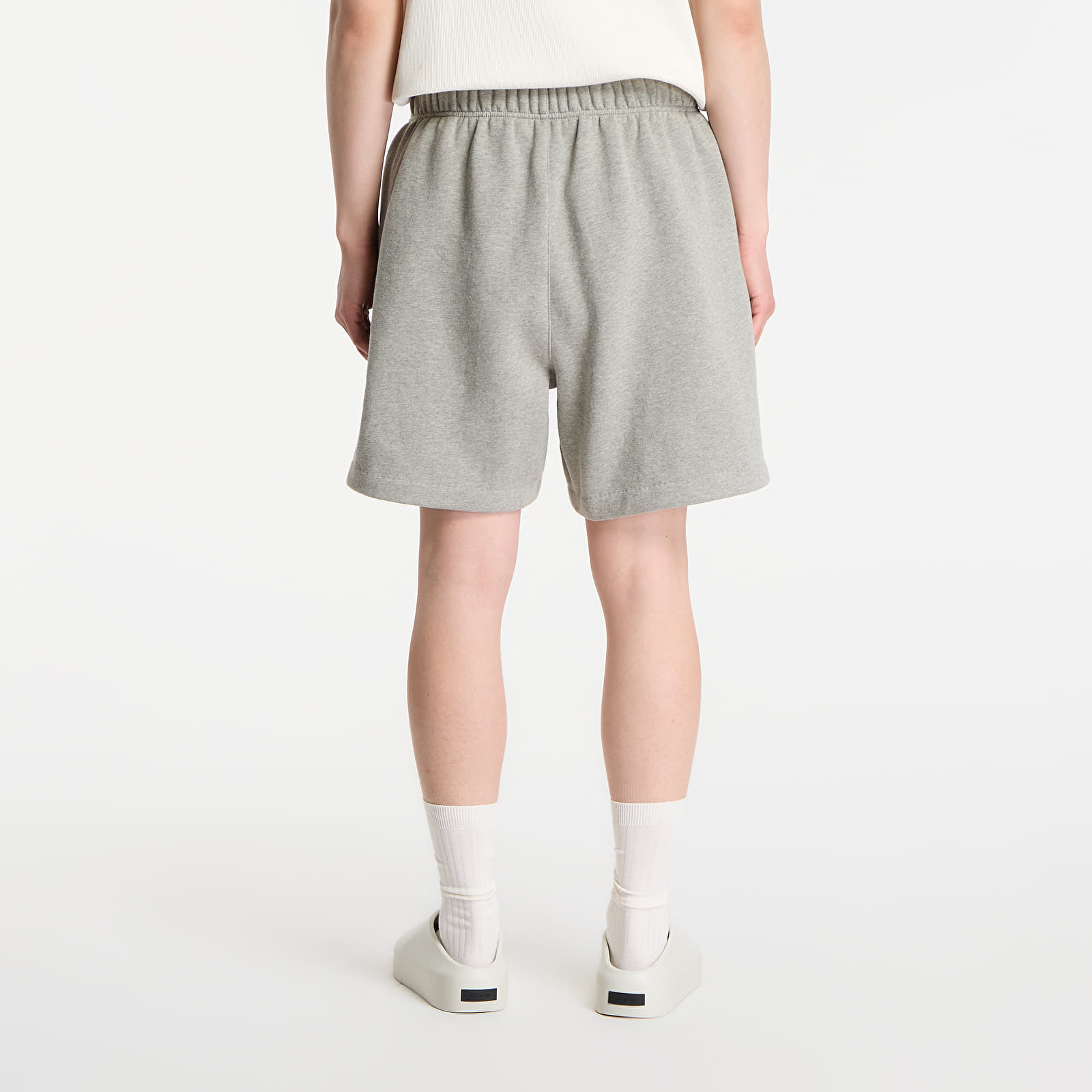 Shorts Fear of God Essentials Signature Classic Short Concrete Heather/ Dark Concrete Heather