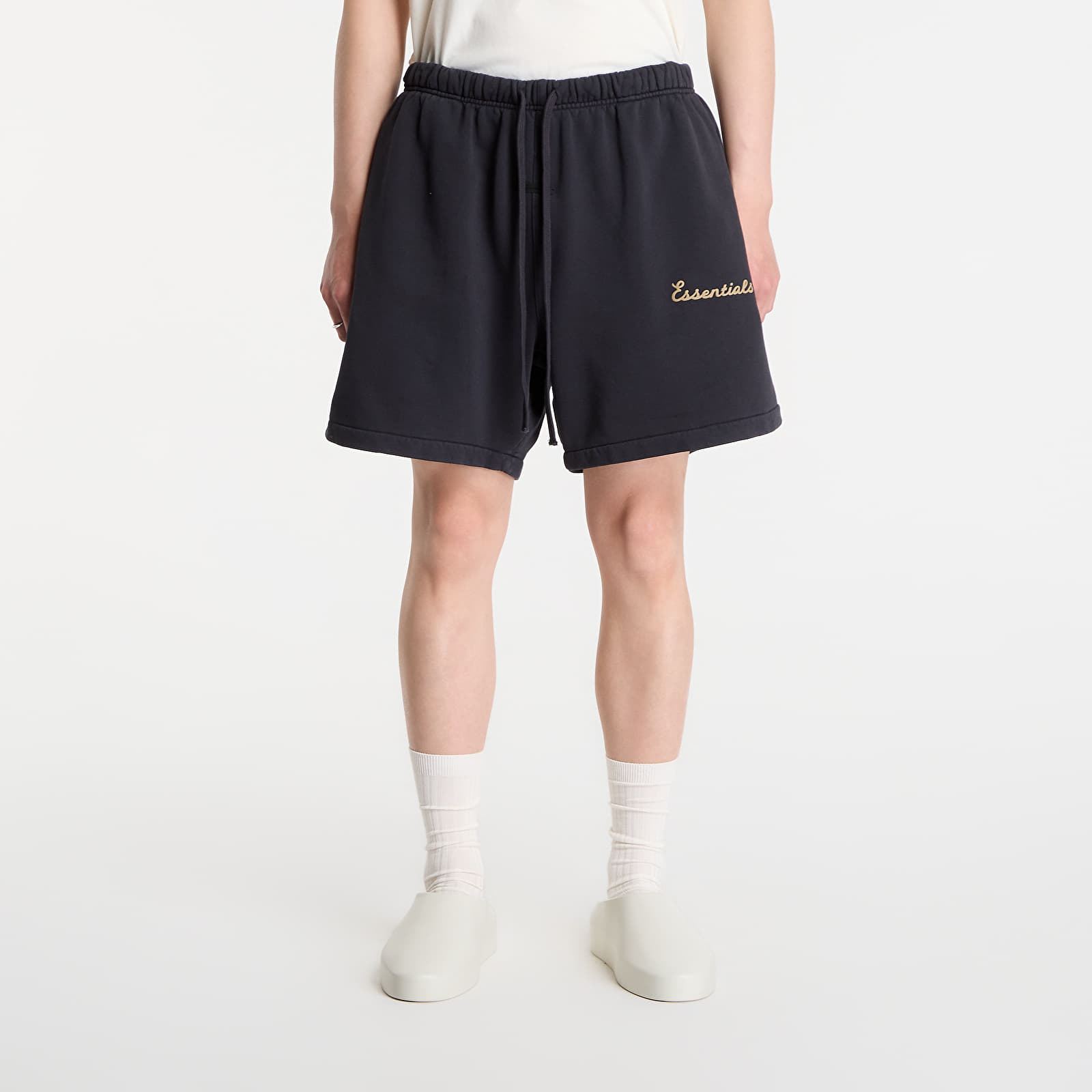 Shorts Fear of God Essentials Training Classic Fit Short Faded Black