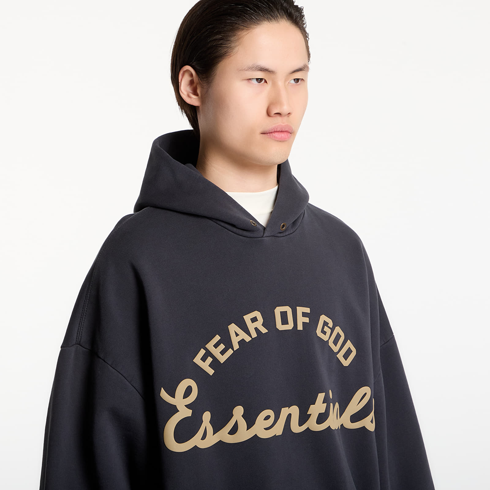 Sweatjacken und Sweatshirts Fear of God Essentials Training 90'S Hoodie Faded Black