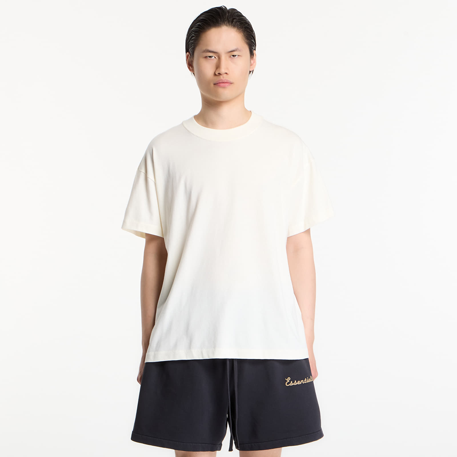 T-shirts Fear of God Essentials Signature Essential Tee Ivory