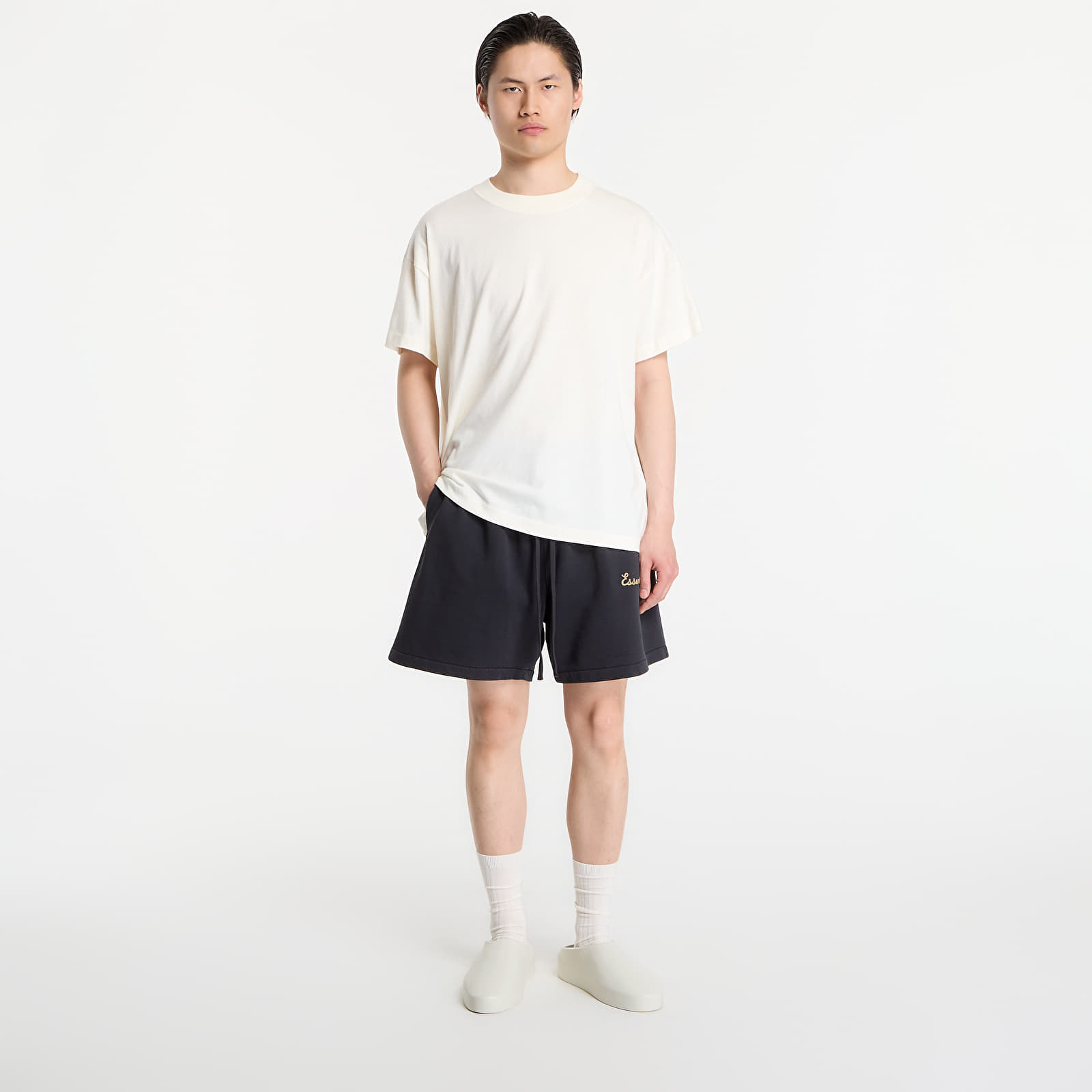 T-shirts Fear of God Essentials Signature Essential Tee Ivory
