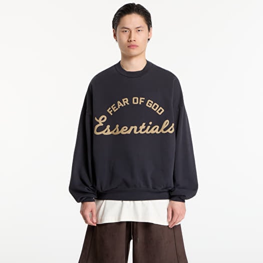 Verryttelypaita Fear of God Essentials Training 90'S Crewneck Sweatshirt Faded Black