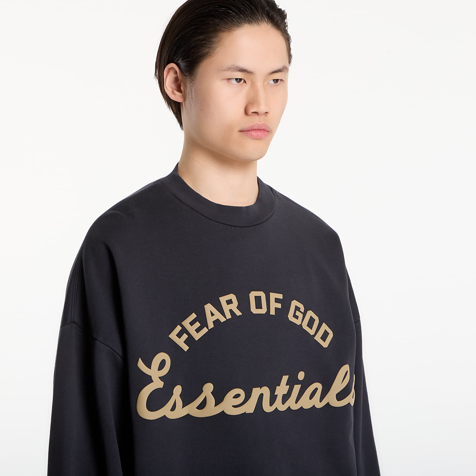 Hoodies e sweatshirts Fear of God Essentials Training 90'S Crewneck Sweatshirt Faded Black
