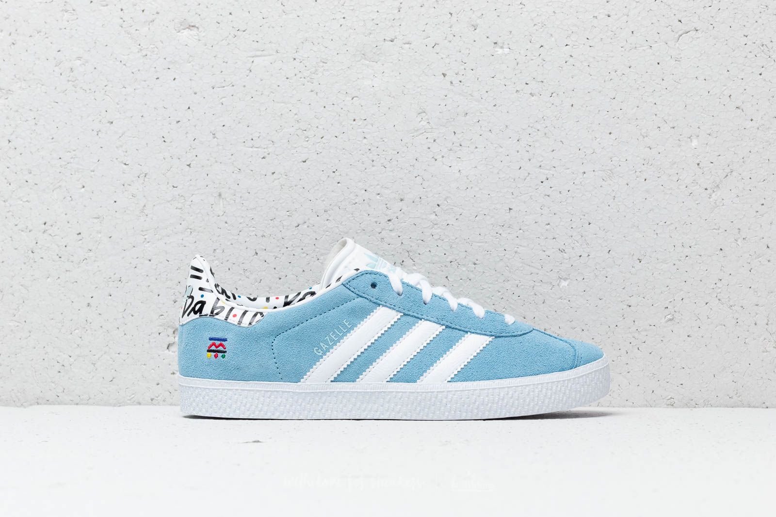 Otroške superge in čevlji adidas Gazelle C Clear Blue/ Cloud White/ Clear Blue