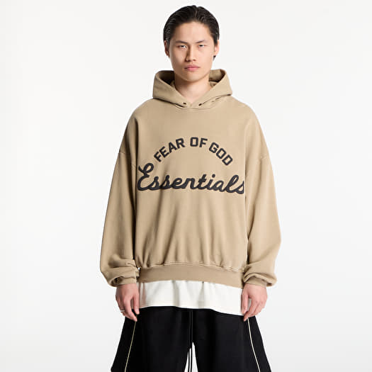 Verryttelypaita Fear of God Essentials Training 90'S Hoodie Faded Dune