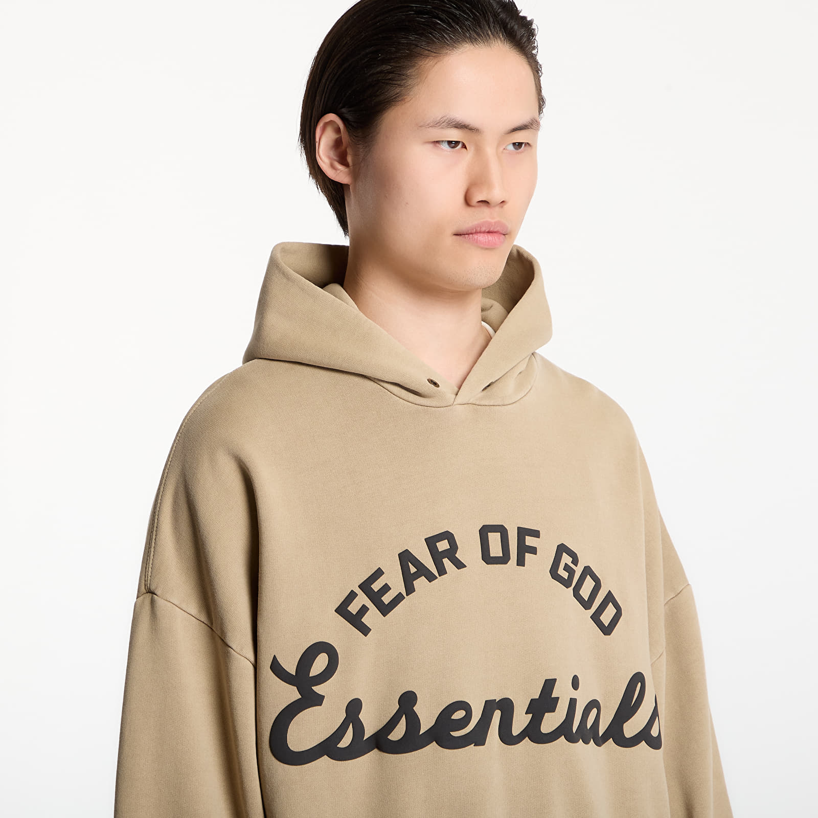 Hoodies och sweatshirts Fear of God Essentials Training 90'S Hoodie Faded Dune