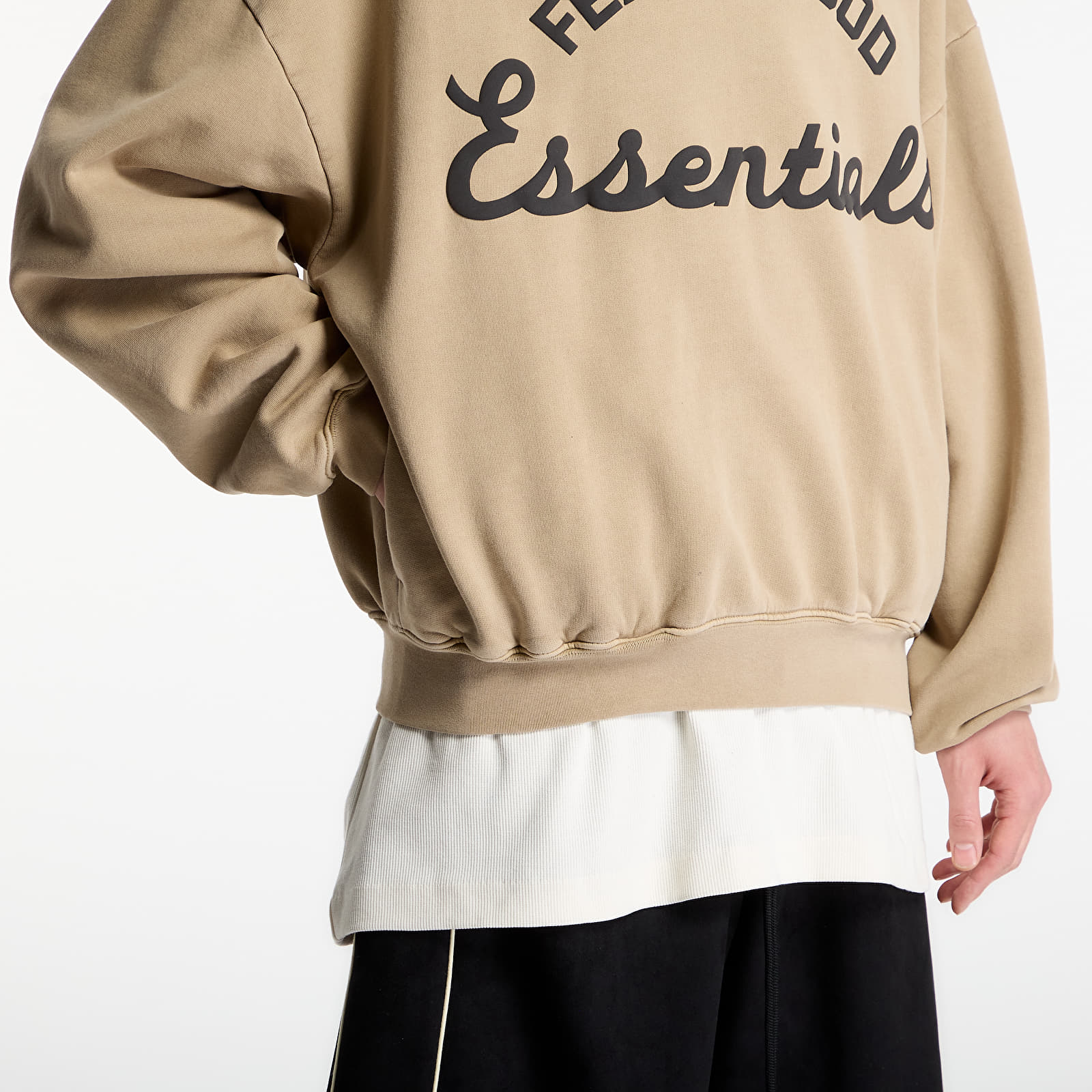 Hoodies och sweatshirts Fear of God Essentials Training 90'S Hoodie Faded Dune