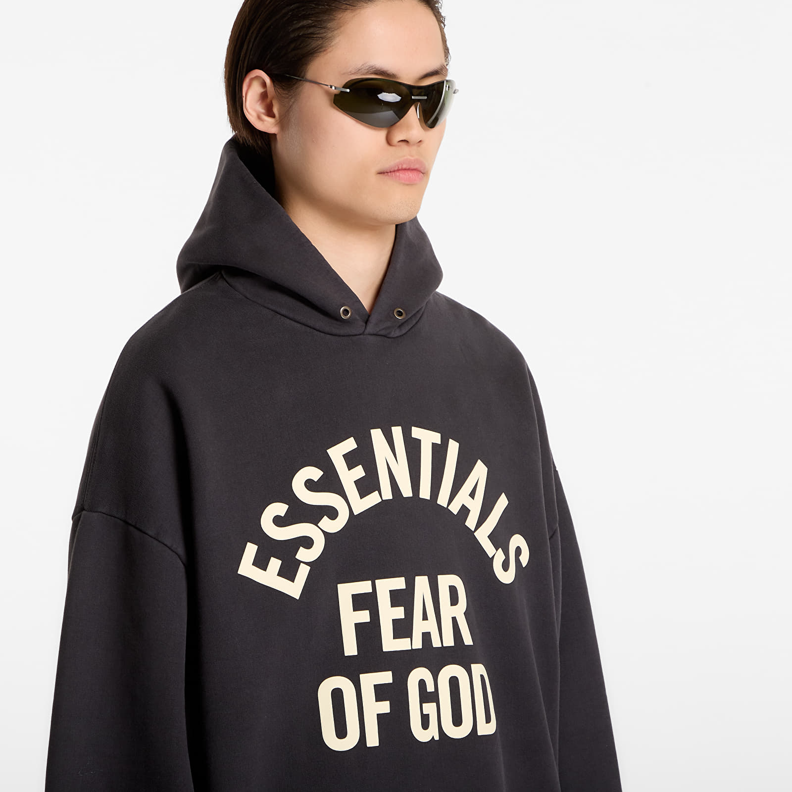 Hoodies och sweatshirts Fear of God Essentials Campus 90'S Hoodie Faded Black
