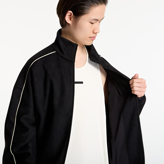 Fear of God Essentials Signature Modern Track Jacket Vintage Black