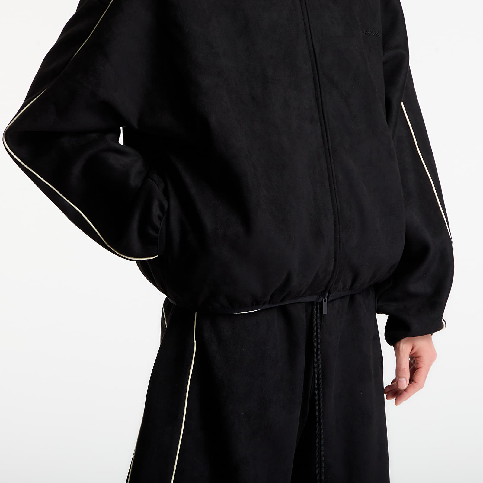 Jakker Fear of God Essentials Signature Modern Track Jacket Vintage Black