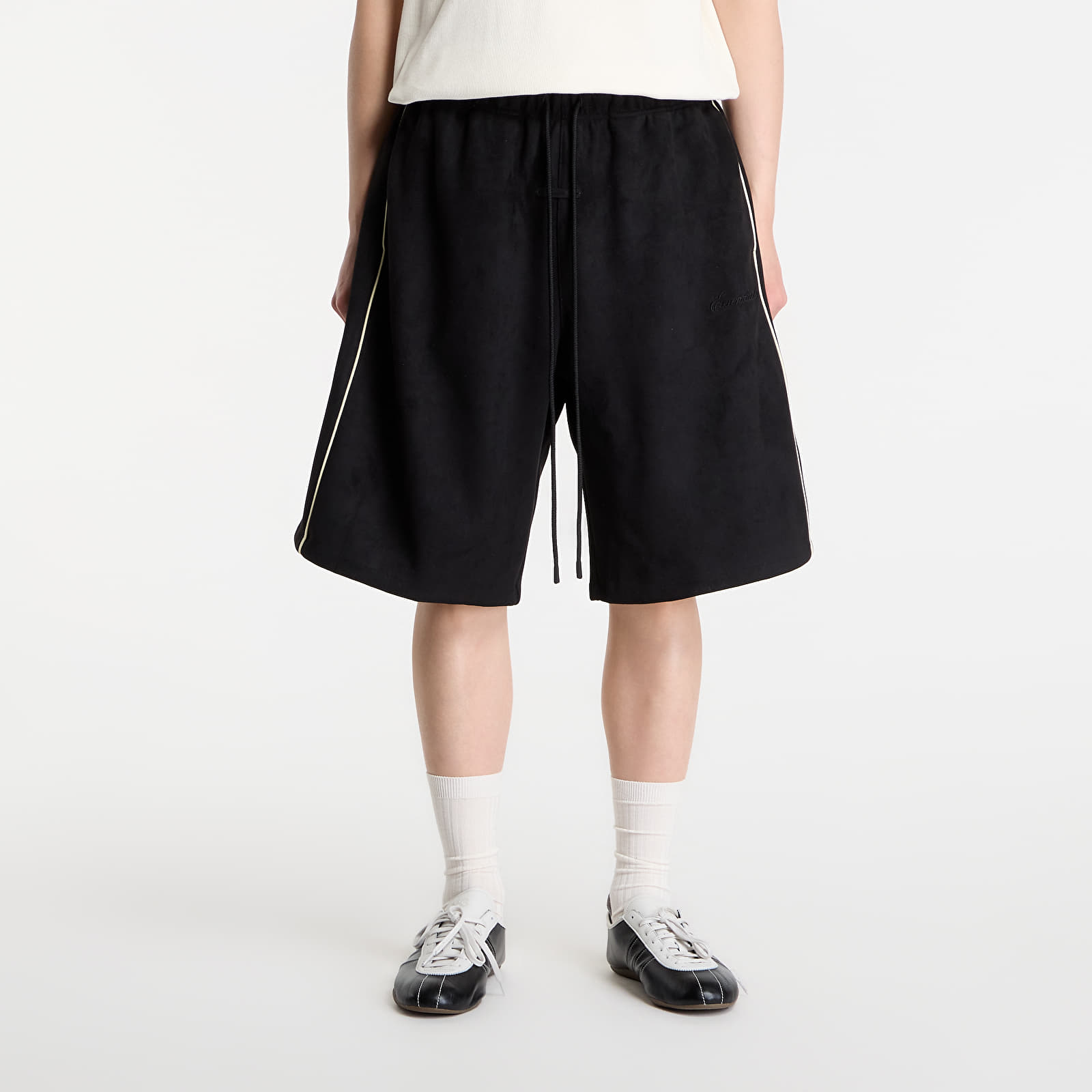 Shorts Fear of God Essentials Signature Relaxed Short Vintage Black