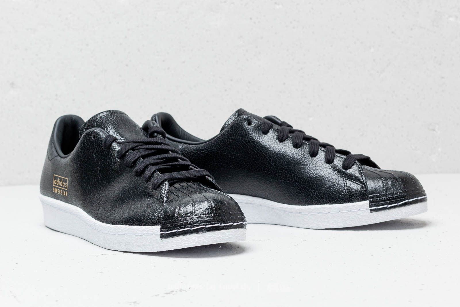 Men s shoes adidas Superstar 80s Clean Core Black Core Black Ftw White Footshop