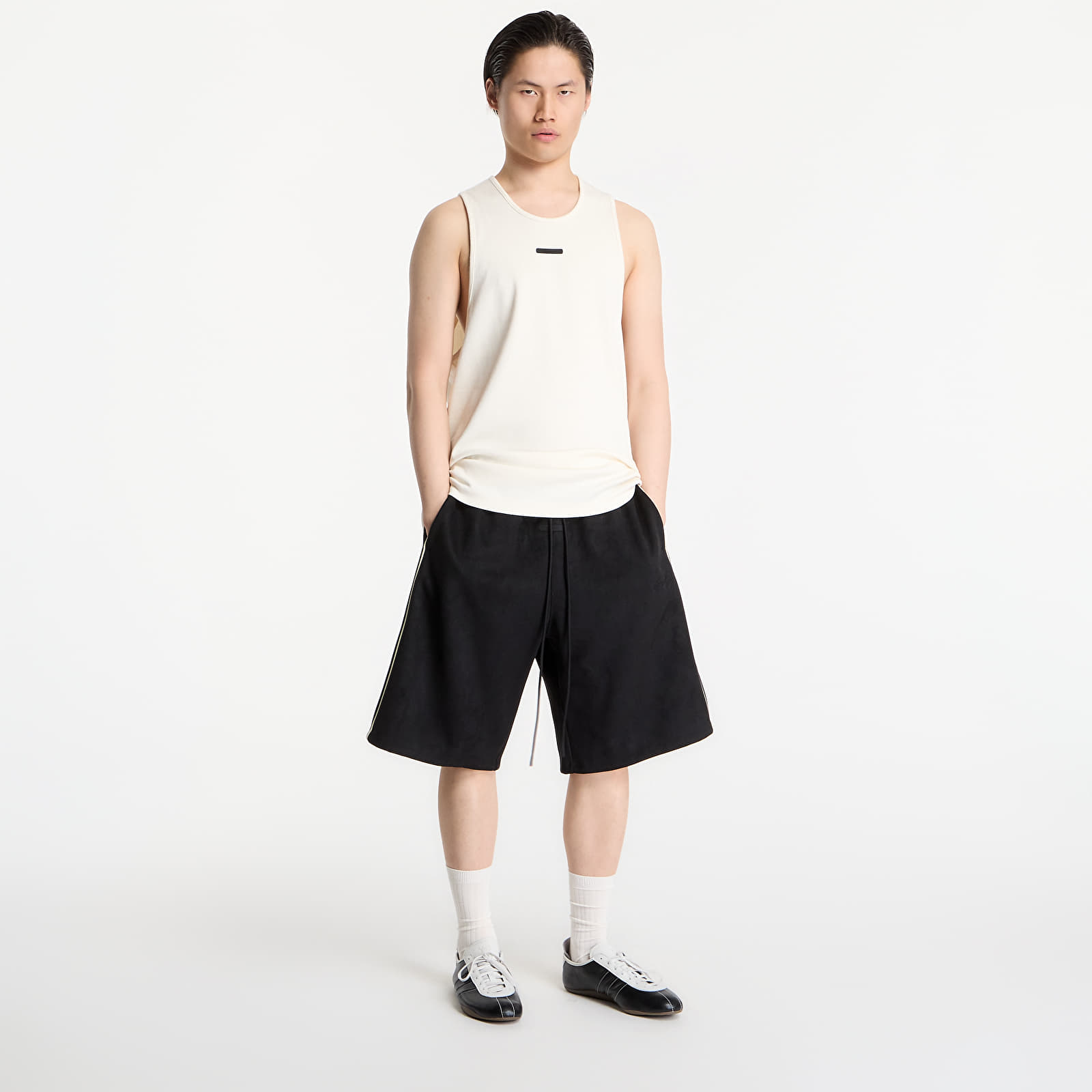 Shorts Fear of God Essentials Signature Relaxed Short Vintage Black