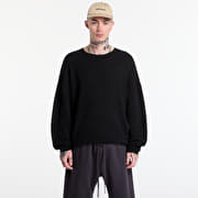 Fear of God Essentials Signature Waffle 90'S Crewneck Vintage Black