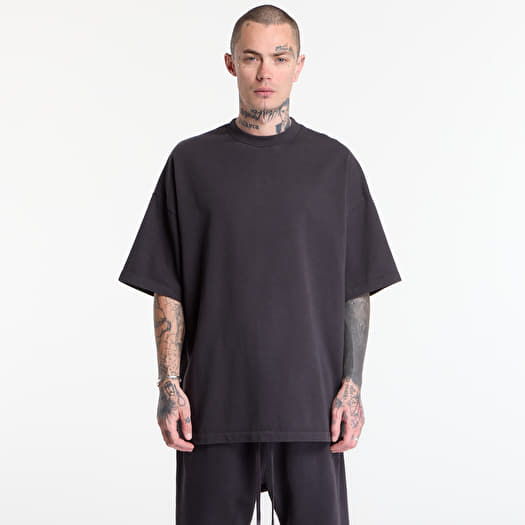 Tričko Fear of God Essentials Signature 90' Short Sleeve Faded Black