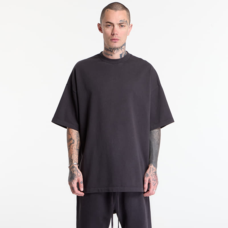 Fear of God Essentials Signature 90' Short Sleeve Faded Black