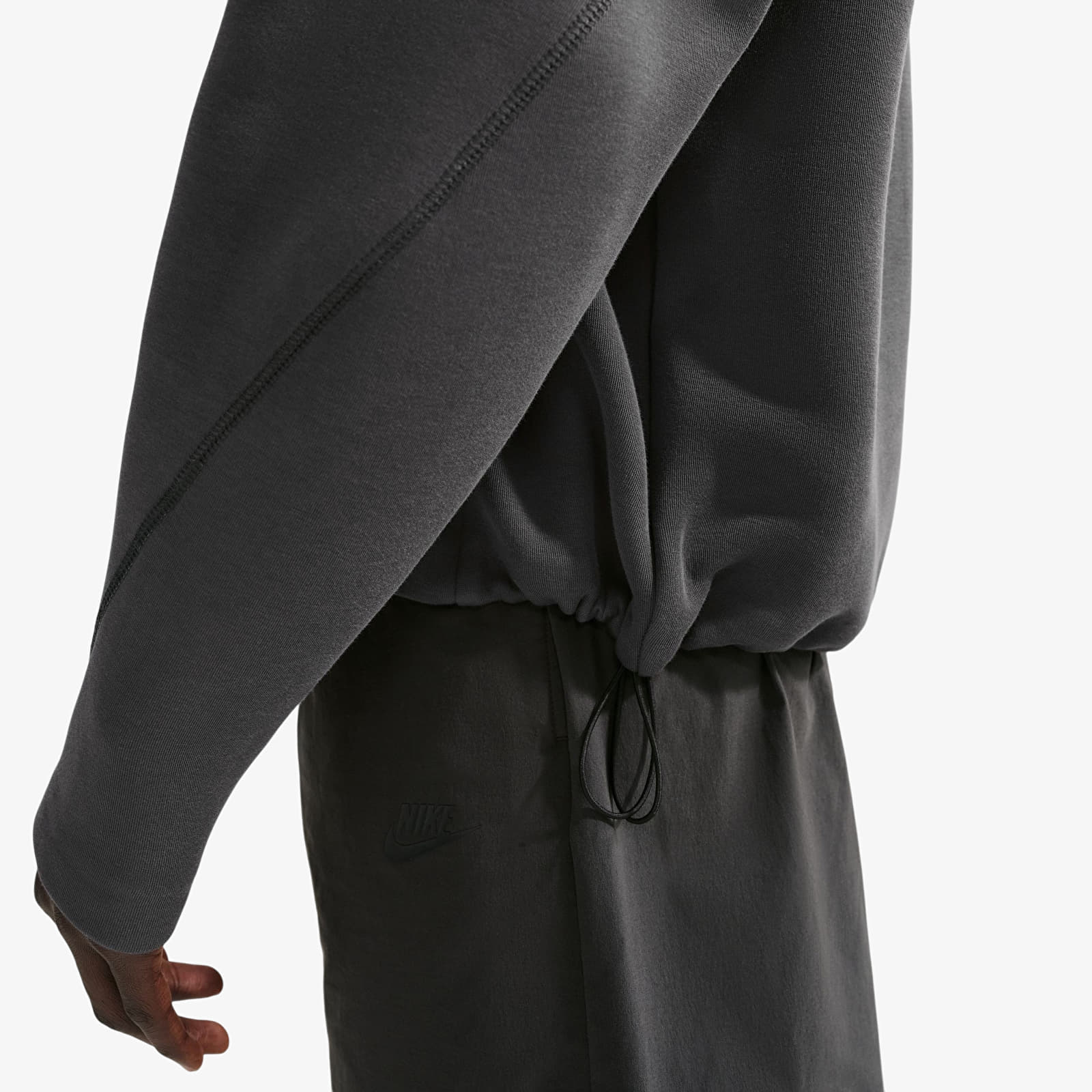 Hoodies och sweatshirts Nike Tech Men's Fleece Full-Zip Hoodie Anthracite/ Black