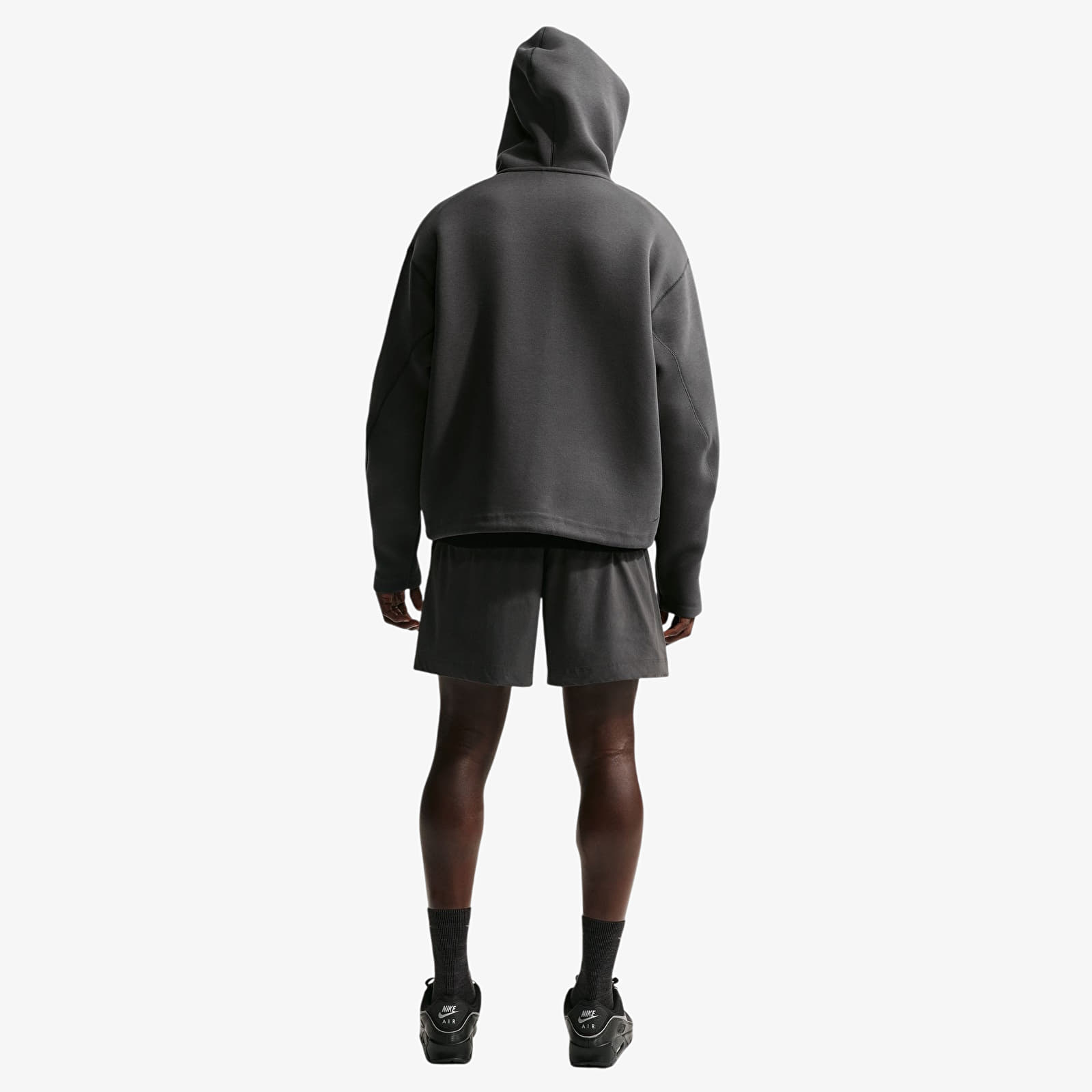 Hoodies och sweatshirts Nike Tech Men's Fleece Full-Zip Hoodie Anthracite/ Black