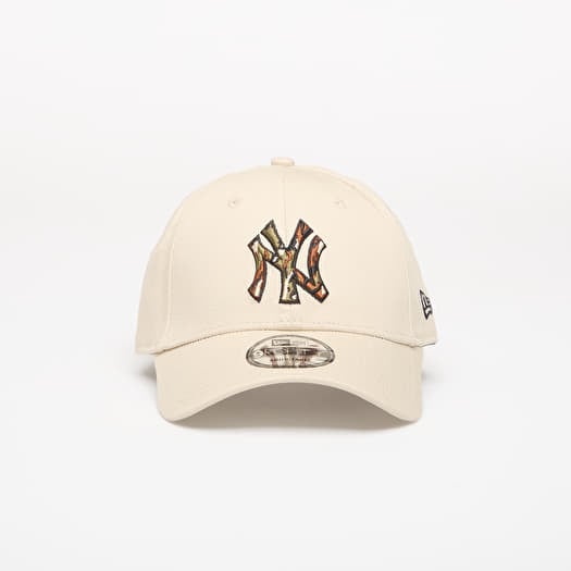 Casquette New Era 9FORTY MLB Outline Camo New York Yankees Stone