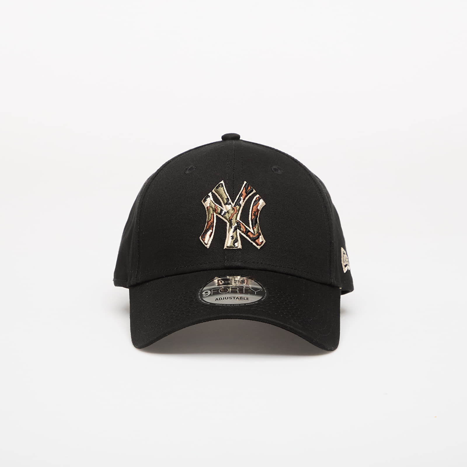 Casquettes New Era 9FORTY MLB Outline Camo New York Yankees Black