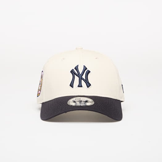 Шапка New Era 9FORTY MLB WS Patch New York Yankees Light Cream/ Navy