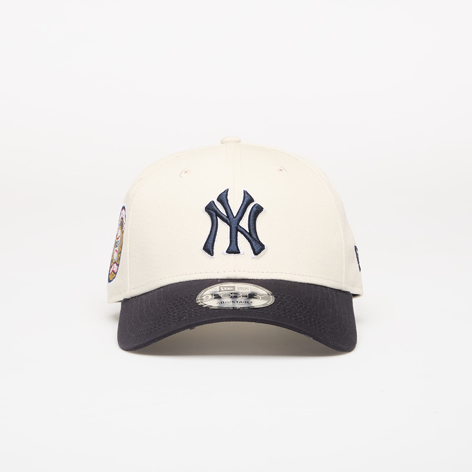 Kape New Era 9FORTY MLB WS Patch New York Yankees Light Cream/ Navy