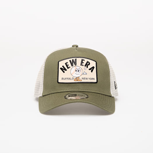 Mütze New Era 9FORTY AF Trucker Summer Patch New Olive