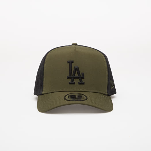 Šiltovka  New Era 9FORTY AF Trucker Sport Los Angeles Dodgers New Olive